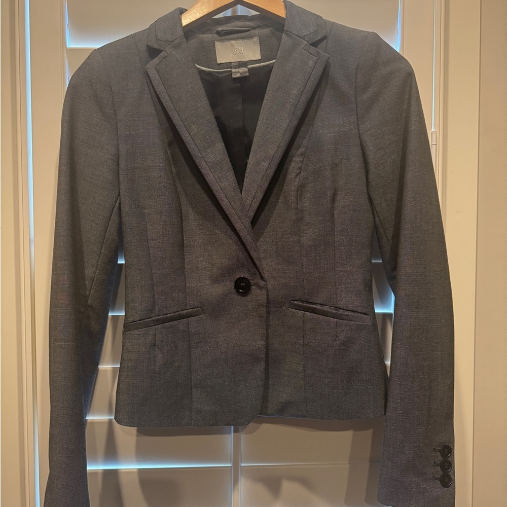 Women's Gray Blazer